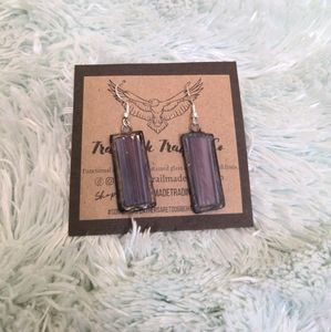 Stained Glass Earrings | Handmade!